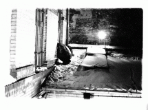 Klaus auf dem Dach neben dem Kino